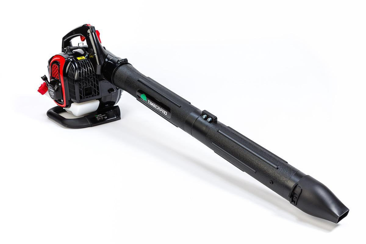  TIMBERPRO - Bladblazer - Benzine - Met Zuig En Versnipperfunctie - Blaassnelheid 225 Km/h - Opvangzak 45 L