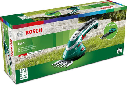  Bosch ISIO Gen III Accu Buxusschaar + Grasschaar