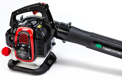  TIMBERPRO - Bladblazer - Benzine - Met Zuig En Versnipperfunctie - Blaassnelheid 225 Km/h - Opvangzak 45 L