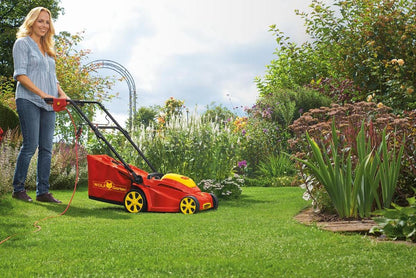  WOLF-Garten A 340 E Elektrische Grasmaaier - 1400 W - 34 Cm Maaibreedte - 30 Liter Opvangbak - Centrale Hoogte-instelling