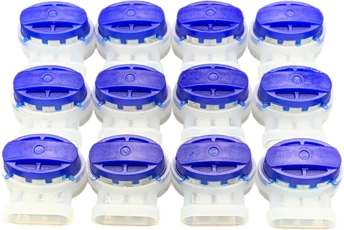  Gel Connector - Kabelverbinder - Draadverbinder Voor Robotmaaier Perimeterdraad - Begrenzingsdraad 12st I Model 314 I