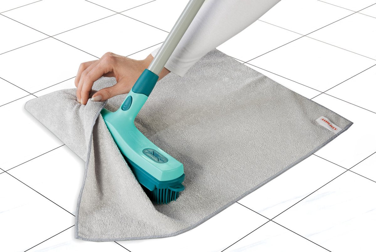  Leifheit Suprabezem Rubberen Bezemkop - Click Systeem - 30 Cm Veegbreedte