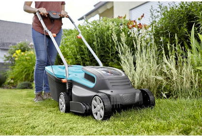  GARDENA - PowerMax 32/36V P4A Ready To Use Set - Grasmaaier (gemotoriseerd) - Maaihoogte 60mm - Snijbreedte 32 Cm