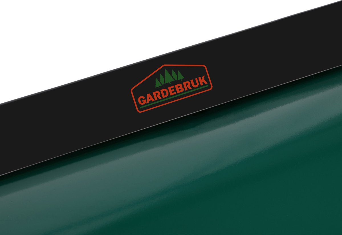  Gardebruk Tuinwals 60cm - 50L Vulvolume Staaltrommel - Groen
