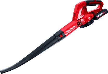  Einhell Accu Bladblazer GE-CL 18 Li E Kit (1x2,0Ah) Power X-Change (Li-Ion - 18 V - 12000 Min-1 - 210 Km/h Blaasluchtstroom - Incl. 2,0 Ah Accu En Lader)