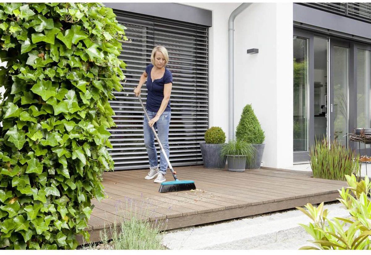  GARDENA Combi System Straatbezem - Aanbevolen Steellengte 130-150 Cm