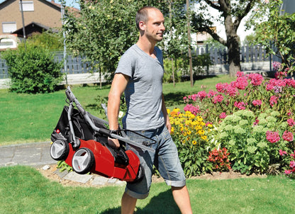  Einhell Verticuteerder En Beluchter GE-SA 1640 (1600 W - 40 Cm Werkbreedte - Tot 12 Mm Werkdiepte - In Hoogte Verstelbaar Stuur - Opvangzak 48 L - Incl. Beluchtingsrol)