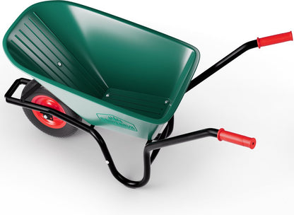  Gardebruk Kruiwagen 100 L - Kunststof Kuip – Tot 150KG Groen