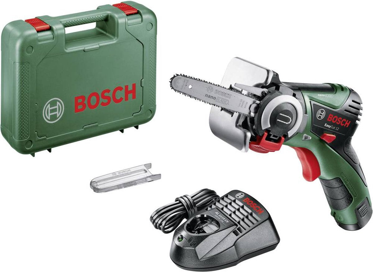 Bosch EasyCut 12 Accu Microkettingzaag - Met 1 X 12 V Accu En Lader