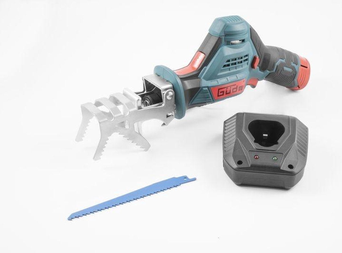  Güde Universele Accu Takkenzaag UAS 12V | 2700 1/min | 1,39 Kg | Universeel Hand Reciprozaag | 2Ah