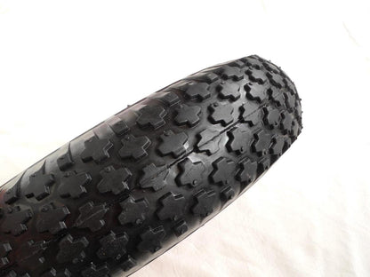 Benson Bolderkarwiel Steekwagenwiel Met Luchtband 3.00-4 | Asgatdiameter 20mm Rollager | Hoogte Wiel 26cm