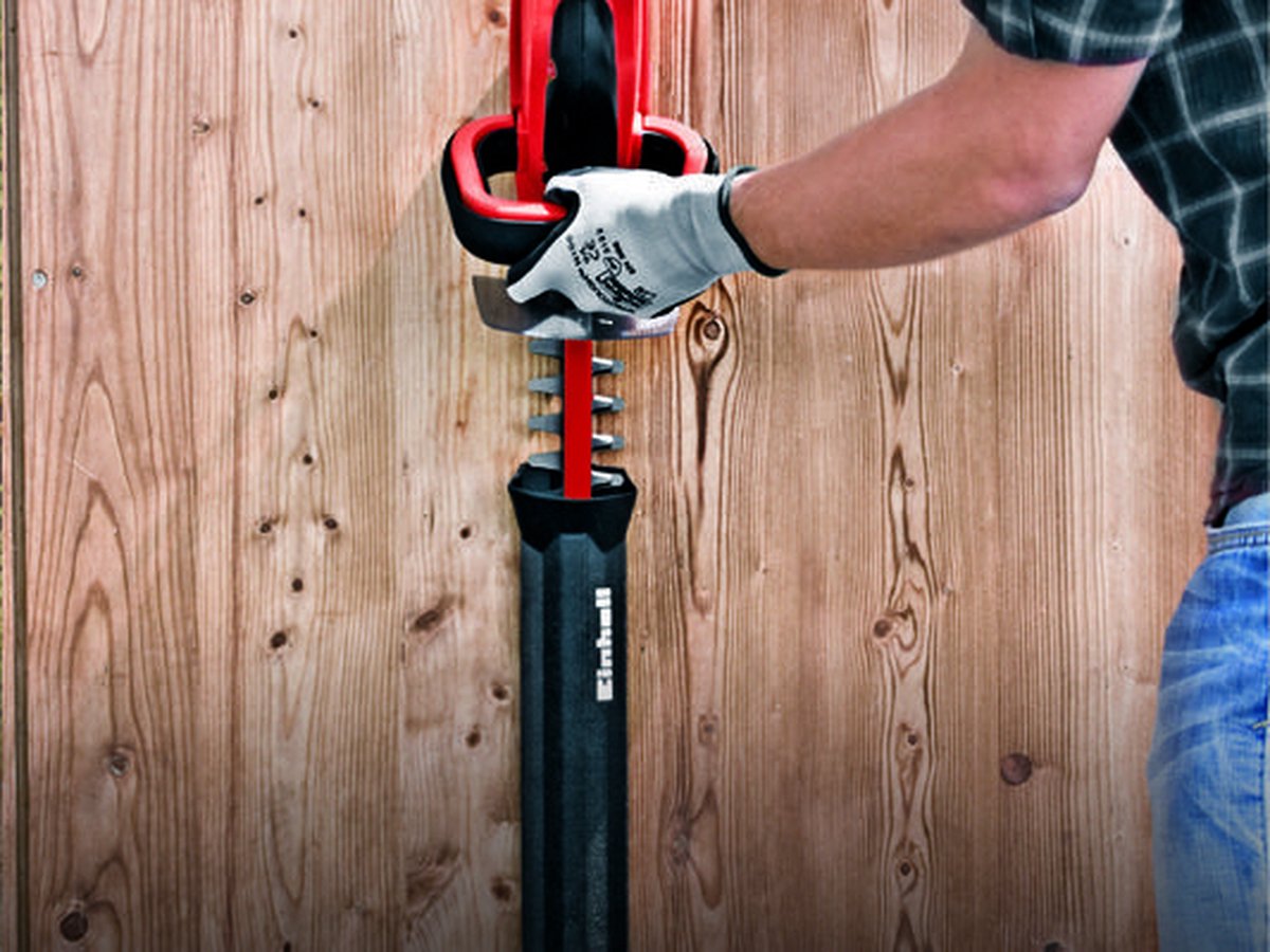  Einhell Accu Heggenschaar GE-CH 1846 Li-Solo Power X-Change (Li-Ion - 18 V - 46 Cm Zaaglengte - 15 Mm Tandafstand - Ergonomische Handgreep - Zonder Accu En Lader)