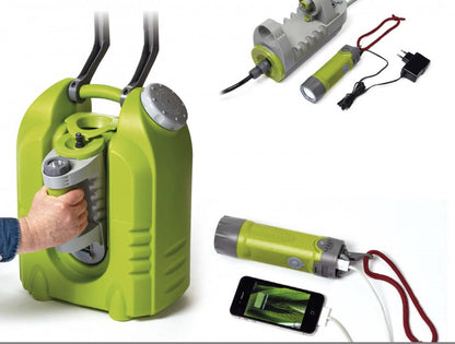  Aqua2Go GD86 Staand Electrische Pressure Washer - 20 Liter Tank - Afneembare Pomp