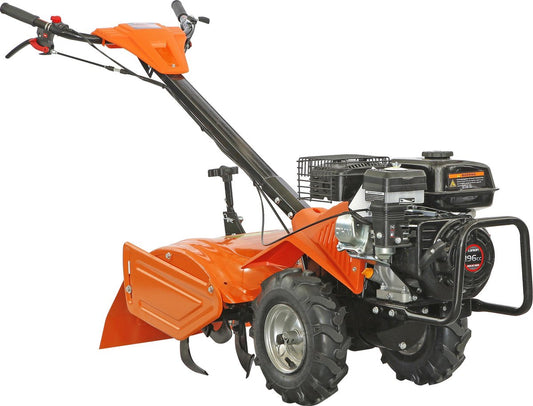  Kibani Grondfrees Benzine - 196cc - 46CM Breedte - 6.5PK - Loncin Motor - Tuinfrees - Tuinfrees Benzine - Bodemfrees - Tuinploeg - Grondfreesmachine