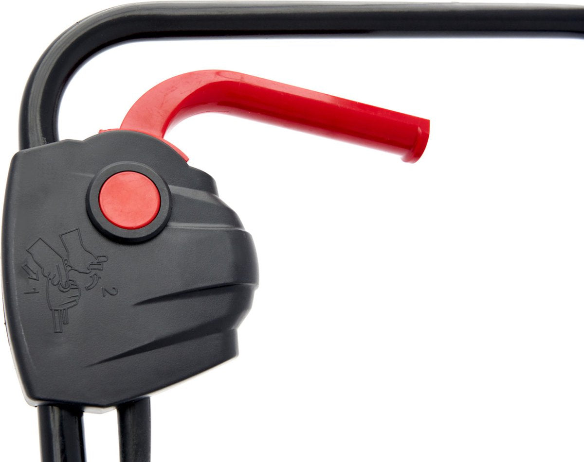 Merkloos 1300W Electrische Grasmaaier / Gazonmaaier 32 Cm Snijhoogtes 25-45-65 Mm 25 Liter Opvangbak