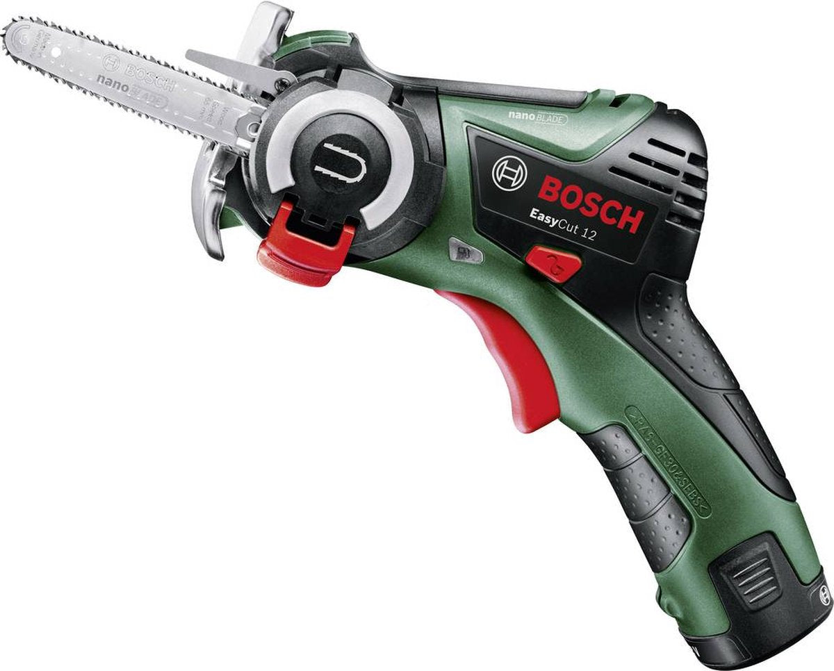  Bosch EasyCut 12 Accu Microkettingzaag - Met 1 X 12 V Accu En Lader