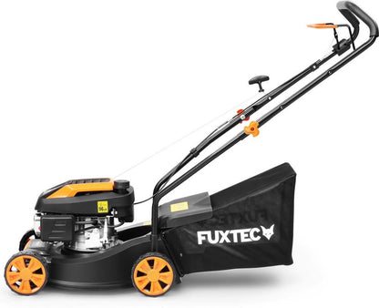  FUXTEC Grasmaaier Benzine - 41cm - 80cc - Duwmaaier - Opvangbak 45L - FX-RM4180