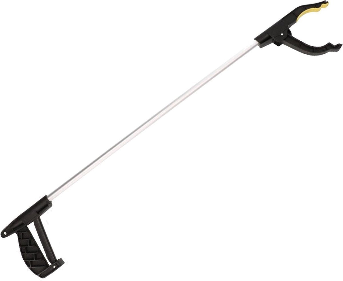 Merkloos Afvalgrijper/grijphulp - Met Magneet - Aluminium - 75 Cm