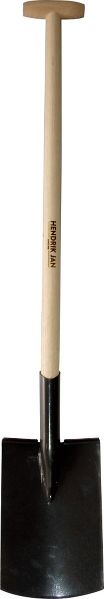 Hendrik Jan - Spade - Gelakt - Met Opstap - Steel 85 Cm - Essenhout
