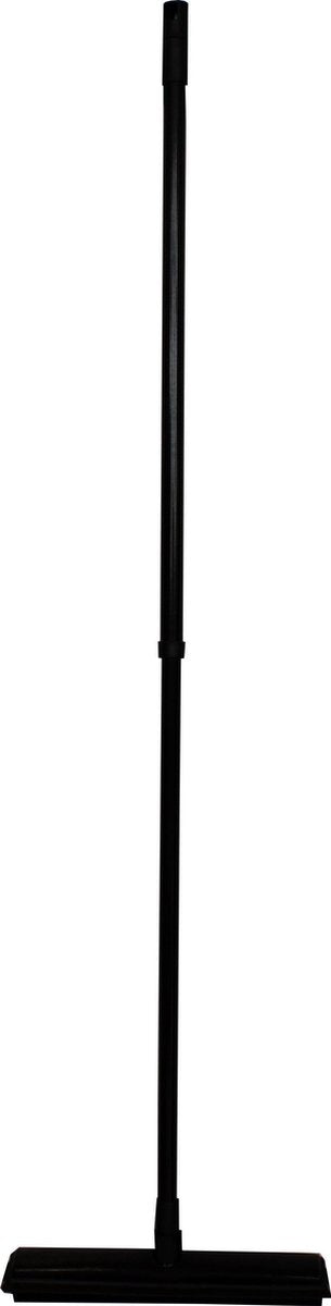  GS Rubberen Bezem 68-120 Cm - Kappersbezem - Rubber Bezem &amp; Vloerwisser Met Steel