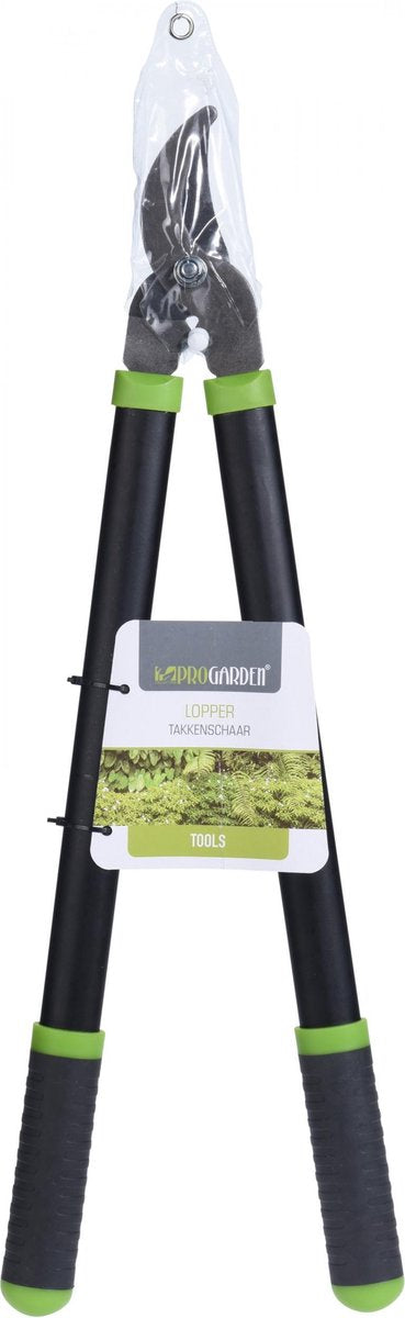  Pro Garden Takkenschaar 60 Cm 20-30 Mm Staal Zwart/groen