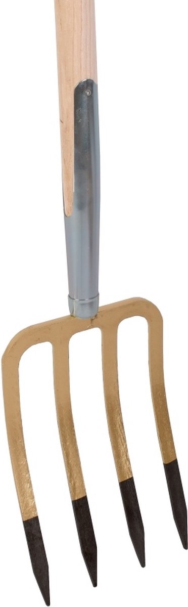  Talen Tools - Spitvork - 4 Tanden - Met 85 Cm Steel