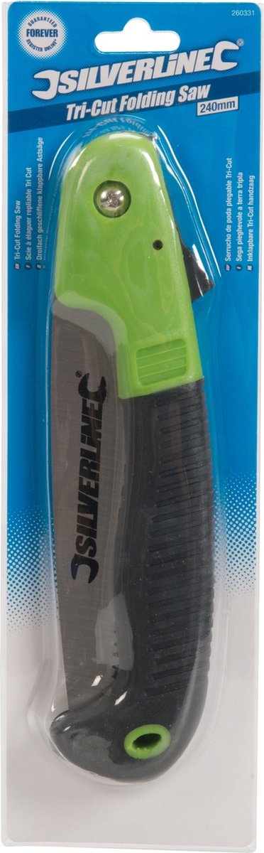  Silverline Inklapbare Tri-Cut Handzaag - Takkenzaag - 180 Mm Zaagblad