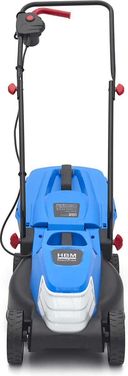 Merkloos 1300W Electrische Grasmaaier / Gazonmaaier 32 Cm Snijhoogtes 25-45-65 Mm 25 Liter Opvangbak