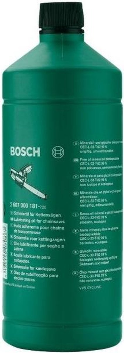  Bosch Kettingzaagolie - Biologisch