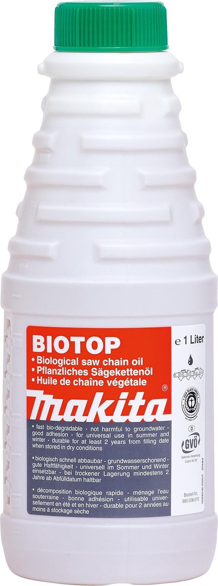  Makita 980008610 | Biotop Olie Voor Kettingzaag - 1L