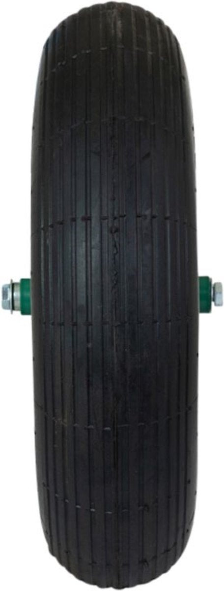  Kruiwagen Wiel 4.00 - 8 Luchtband Lijnprofiel - Asdiameter 20mm