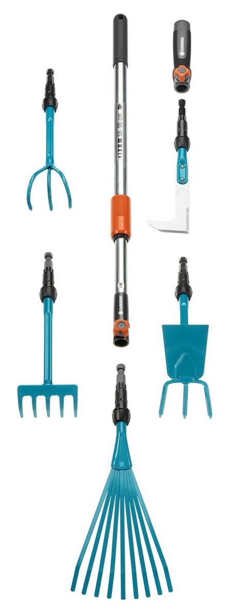  GARDENA Combisystem Klauwtje Hark - Werkbreedte 7 Cm
