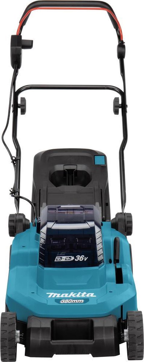  Makita Grasmaaier - DLM382CM2 - 2x18 V - 38 Cm - Incl. 4,0 Ah Accu (2 St) En Duolader