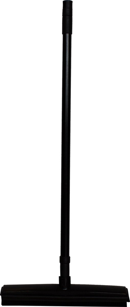  GS Rubberen Bezem 68-120 Cm - Kappersbezem - Rubber Bezem &amp; Vloerwisser Met Steel