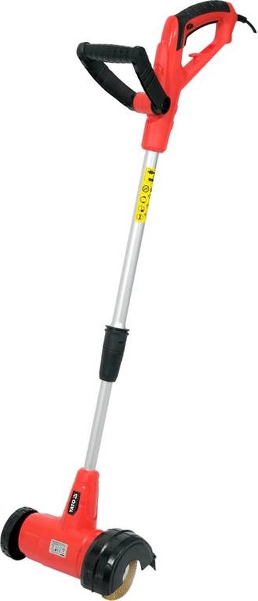  YATO Elektrische Onkruidborstel - Voegenreiniger - 400W - Ø11 Cm - Inclusief 2 Borstels