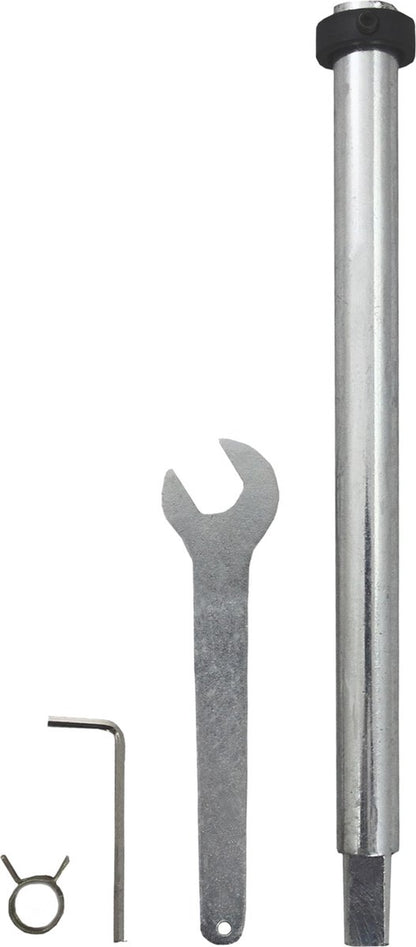  T-Mech Slotkast Frees – Freesmal Deurslot - Inclusief 6 Hardmetalen Frezen - 43 Cm H X 20 Cm B X 15 Cm D - Nauwkeurige Frees In 5 Minuten