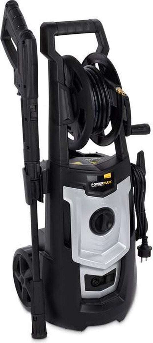  Powerplus POWXG90410 Hogedrukreiniger - 1800W - Max. 140 Bar - 420 L/h - Incl. 8m Slang, Terrasreiniger En Accessoires - Reiniger Voor Auto, Fiets En Meubelen