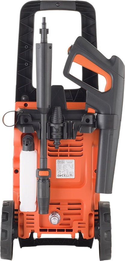 Black & Decker BLACK+DECKER Hogedrukreiniger BXPW1600PE - 1600 Watt - 125 Bar - 420 L/u - Verrijdbaar