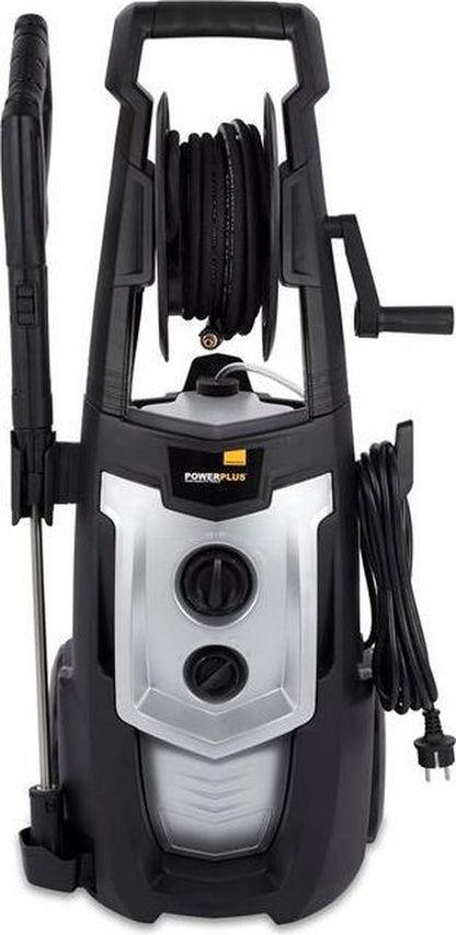  Powerplus POWXG90425 Hogedrukreiniger - 2500W - Max. 195 Bar - 468 L/h - Incl. 8m Slang, Terrasreiniger En Accessoires - Reiniger Voor Auto, Fiets En Meubelen