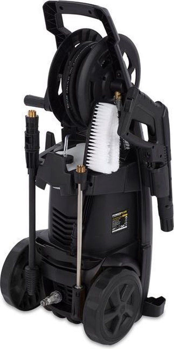  Powerplus POWXG90425 Hogedrukreiniger - 2500W - Max. 195 Bar - 468 L/h - Incl. 8m Slang, Terrasreiniger En Accessoires - Reiniger Voor Auto, Fiets En Meubelen