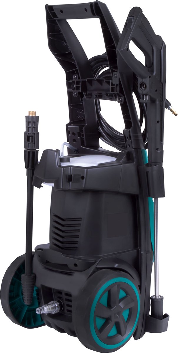  VONROC Hogedrukreiniger V22-1 2200W – 170 Bar – 450 L/h – Incl. 8m Slang, Reinigingsmiddelen Tank, Spuitstukken En Accessoires