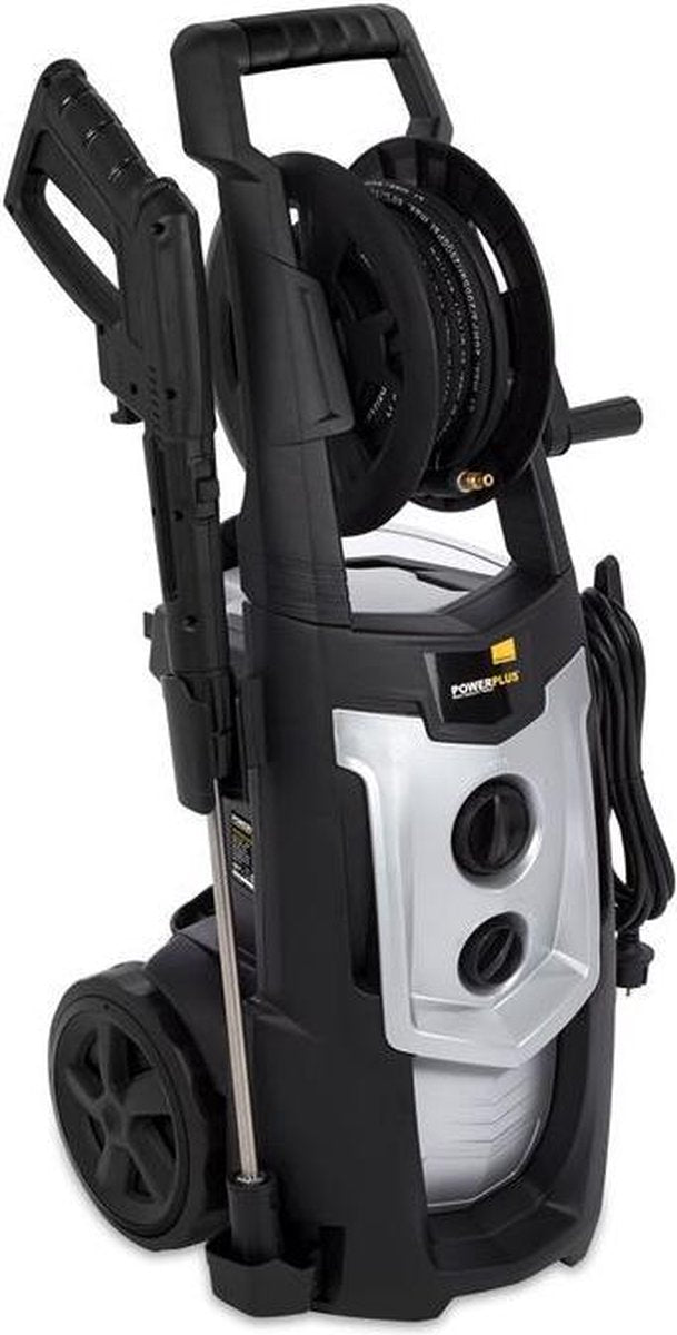  Powerplus POWXG90425 Hogedrukreiniger - 2500W - Max. 195 Bar - 468 L/h - Incl. 8m Slang, Terrasreiniger En Accessoires - Reiniger Voor Auto, Fiets En Meubelen