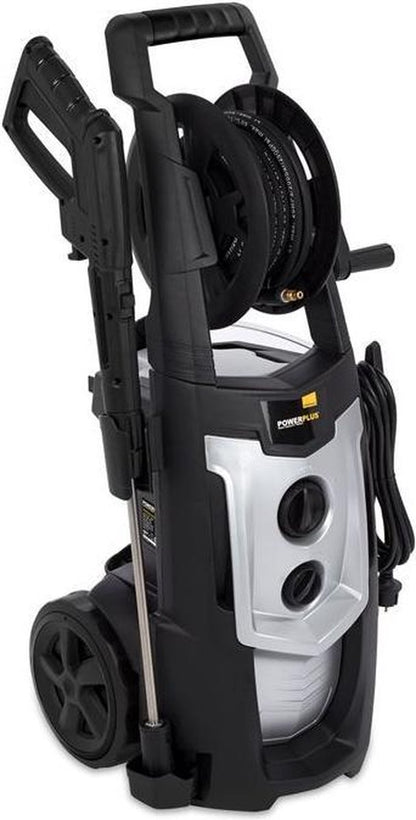  Powerplus POWXG90425 Hogedrukreiniger - 2500W - Max. 195 Bar - 468 L/h - Incl. 8m Slang, Terrasreiniger En Accessoires - Reiniger Voor Auto, Fiets En Meubelen