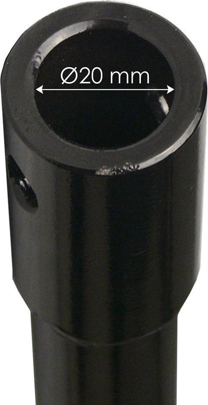  Kibani Verlengstuk Grondboor 500 Mm - Palenboor Accessoires 50 Cm