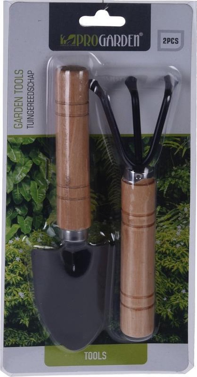 Merkloos Mini Broeikas/kweekset Schopje/schepje En Harkje Tuinier Handgereedschap - Moestuin Benodigdheden/gereedschap