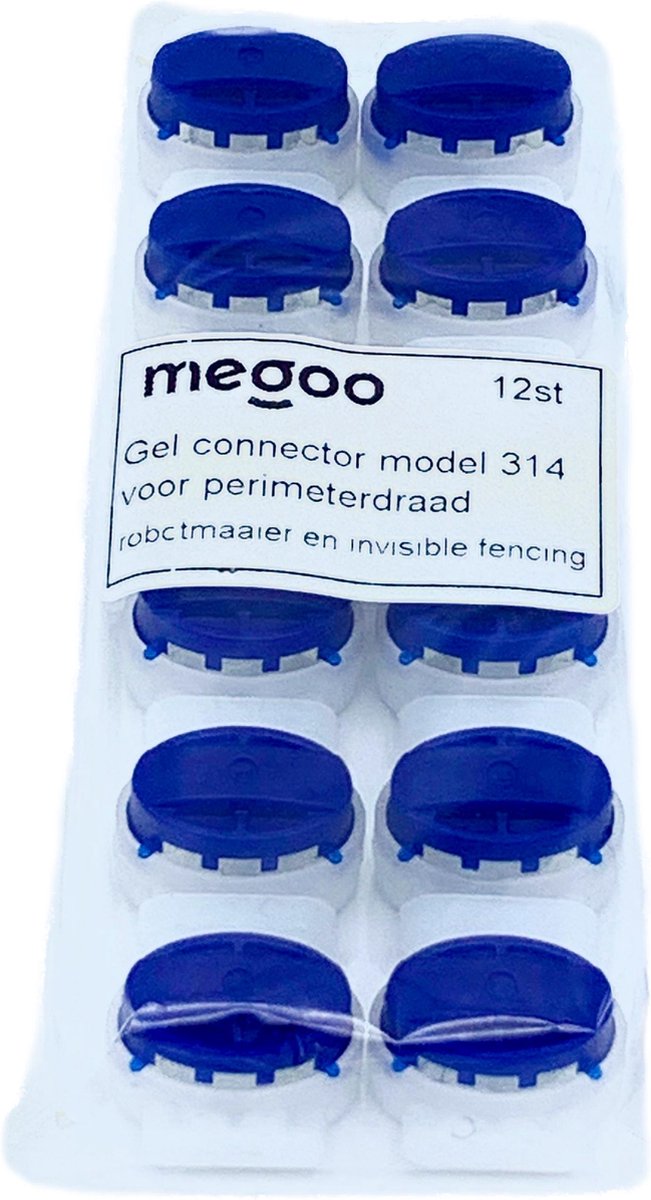  Gel Connector - Kabelverbinder - Draadverbinder Voor Robotmaaier Perimeterdraad - Begrenzingsdraad 12st I Model 314 I