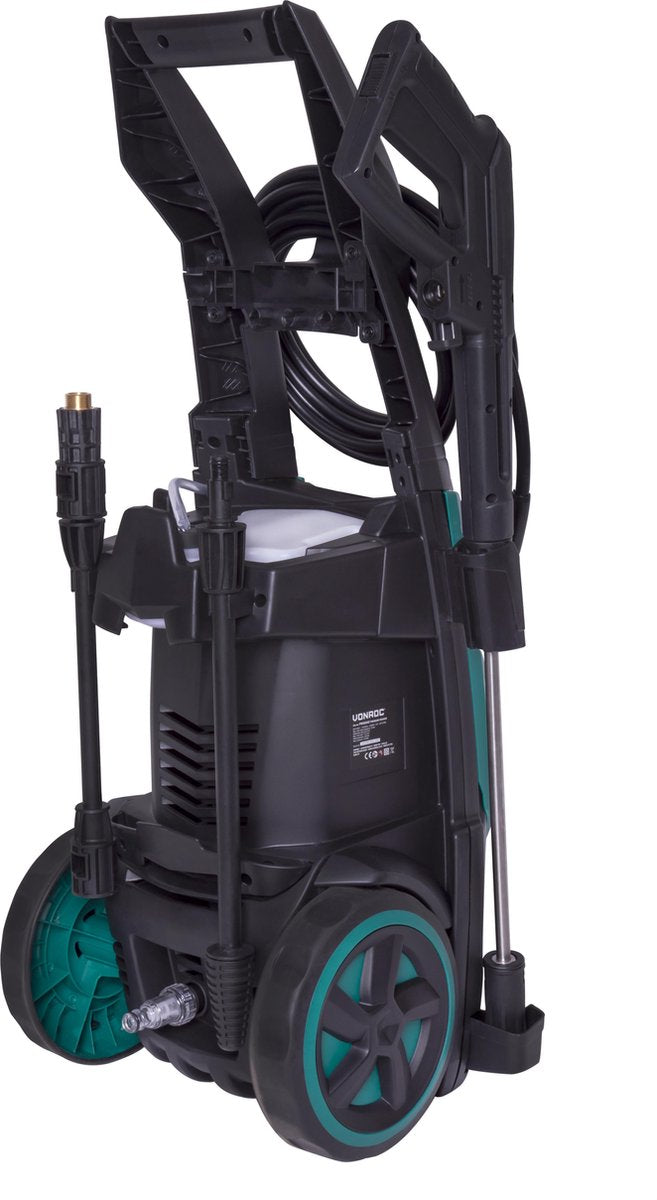  VONROC Hogedrukreiniger V22-2 2200W – 170 Bar – 450 L/h – Incl. 8m Slang, Terrasreiniger, Reinigingstank En Meer