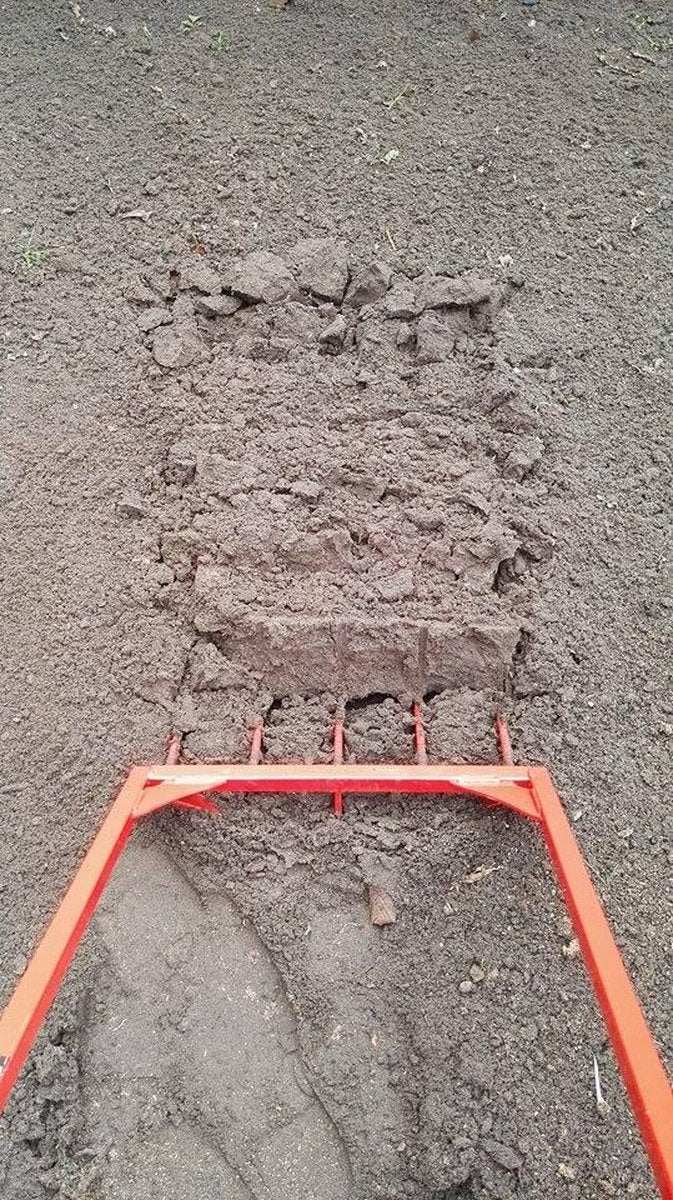  Woelvork Spitvork 5 Tanden 52cm Breed 25 Cm Diep Polet