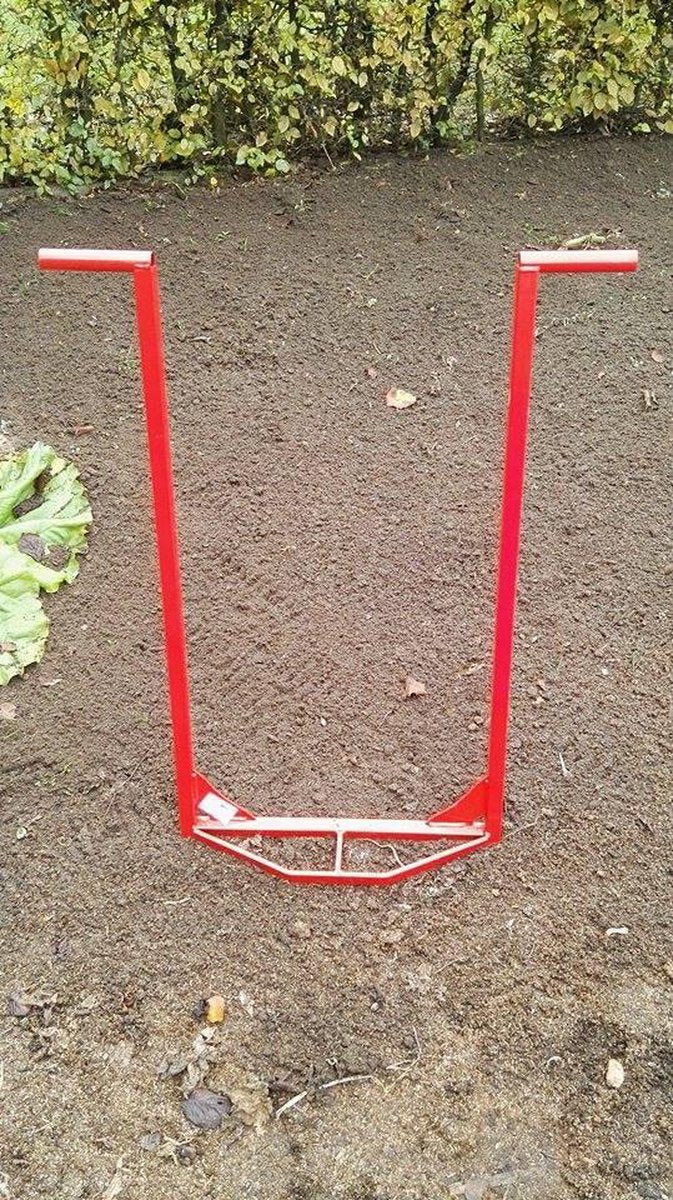  Woelvork Spitvork 5 Tanden 52cm Breed 25 Cm Diep Polet