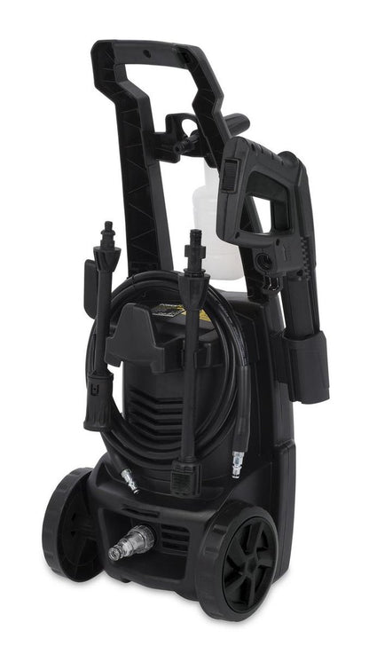  Powerplus POWXG90405 Hogedrukreiniger - 1400W - Max. 110 Bar - 390 L/h - Incl. 5m Slang En Accessoires - Excl. Terrasreiniger - Reiniger Voor Auto, Fiets En Meubelen
